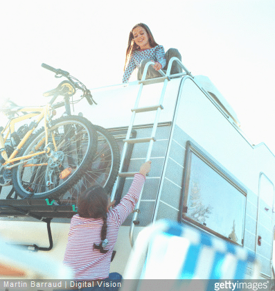 N'oubliez surtout pas les vélos avant de partir en camping-car en famille !