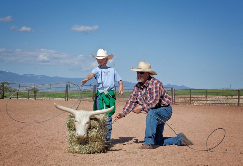 Voyage en famille dans un vrai ranch américain avec des enfants