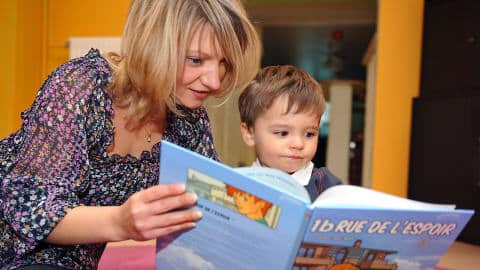 lecture enfant maison