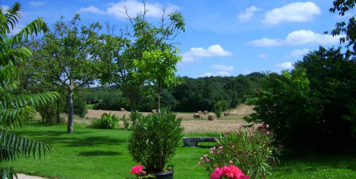 Jardin fleuri en Vendée